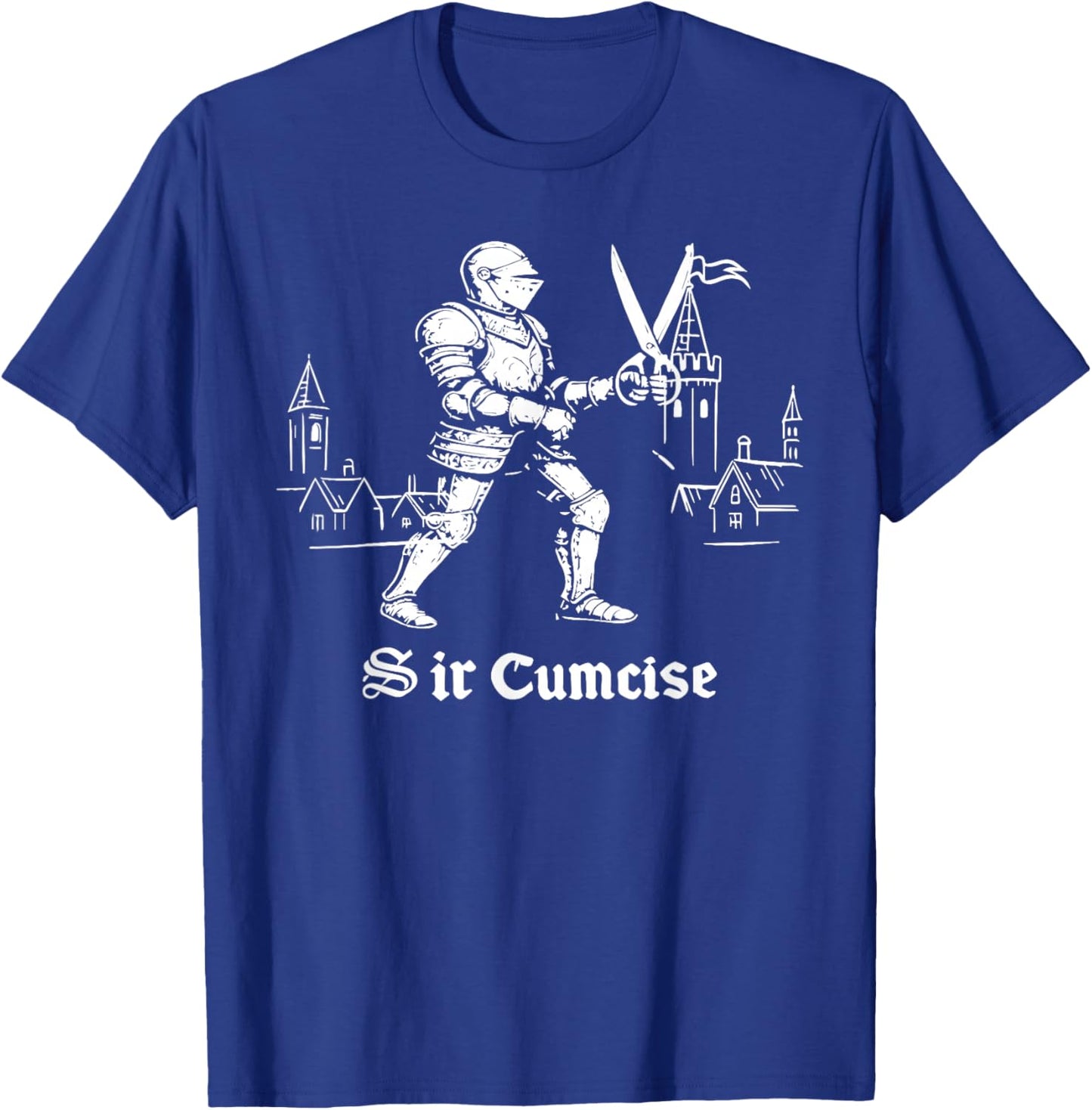 Sir Cumsize T-Shirt - T-Shirt | Royal