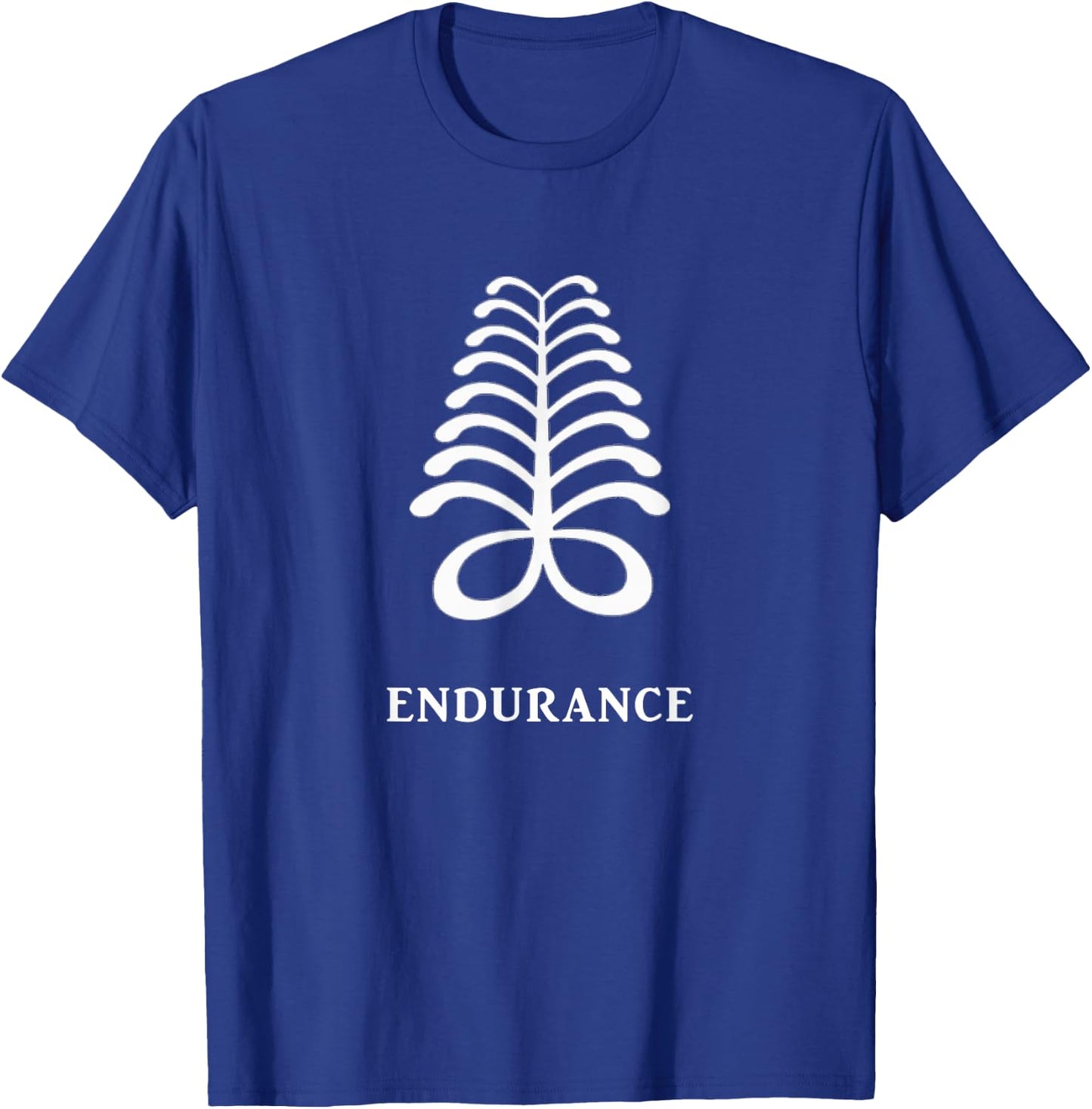 West African Adinkra Symbol - Endurance T-Shirt - T-Shirt | Royal