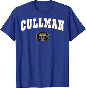 Cullman High School Bearcats C2 T-Shirt - T-Shirt | Royal