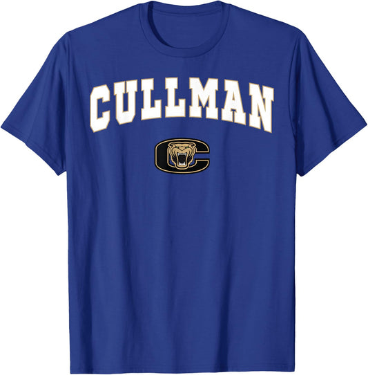 Cullman High School Bearcats C2 T-Shirt - T-Shirt | Royal