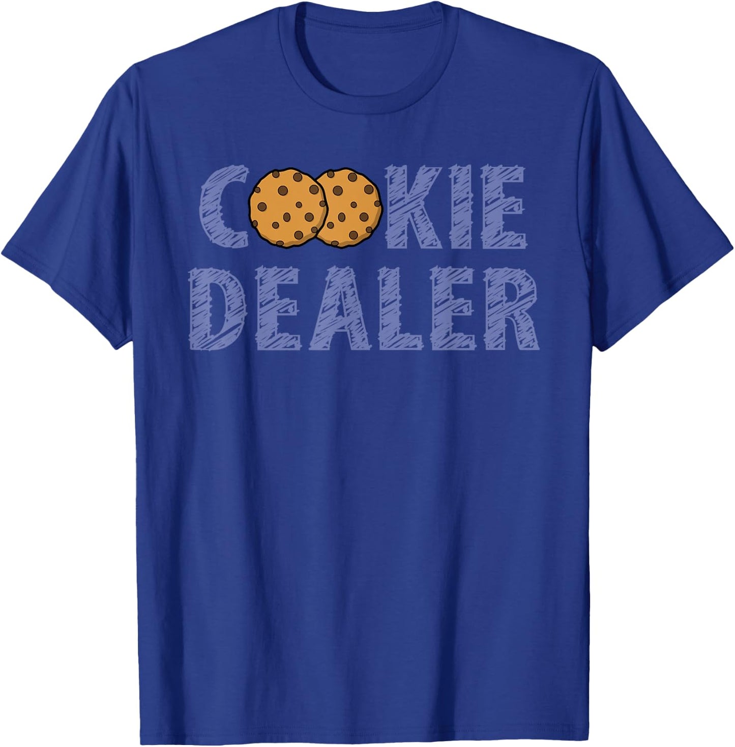 Scout Shirt Girl Funny Cookie Dealer Troop Leader Gift Shirt T-Shirt - T-Shirt | Royal