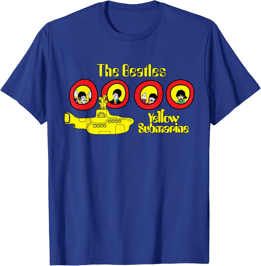 The Beatles Yellow Submarine Windows T-Shirt - T-Shirt | Royal