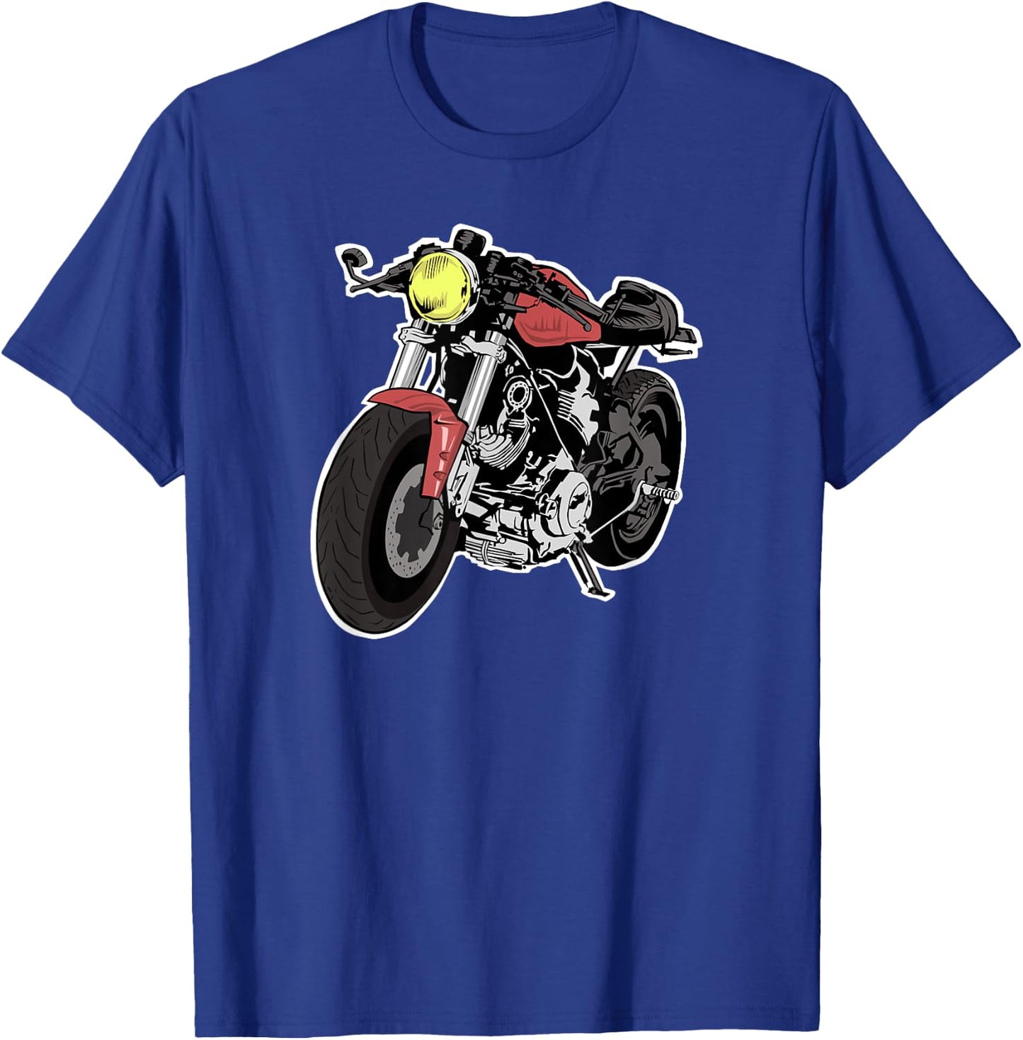 Cafe Racer T-Shirt - T-Shirt | Royal