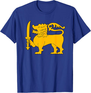 Sri Lanka Lion Flag - Sinha Flag T-Shirt - T-Shirt | Royal