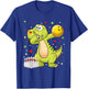 Dabbing Dinosaur Bowling Shirts Funny Bowling Boy Girl T-Shirt - T-Shirt | Royal