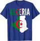Algerian - Algeria Country Map Flag T-Shirt - T-Shirt | Royal