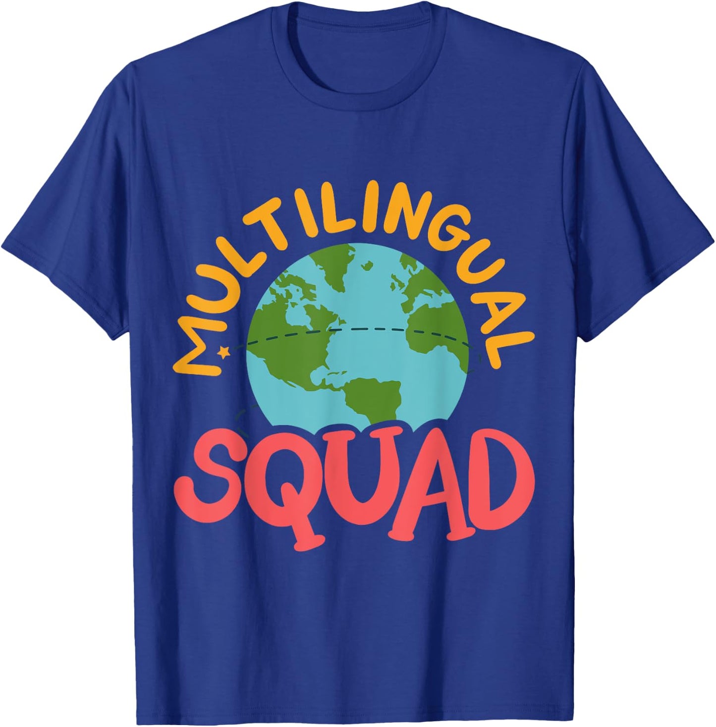 Multilingual Squad T-Shirt - T-Shirt | Royal