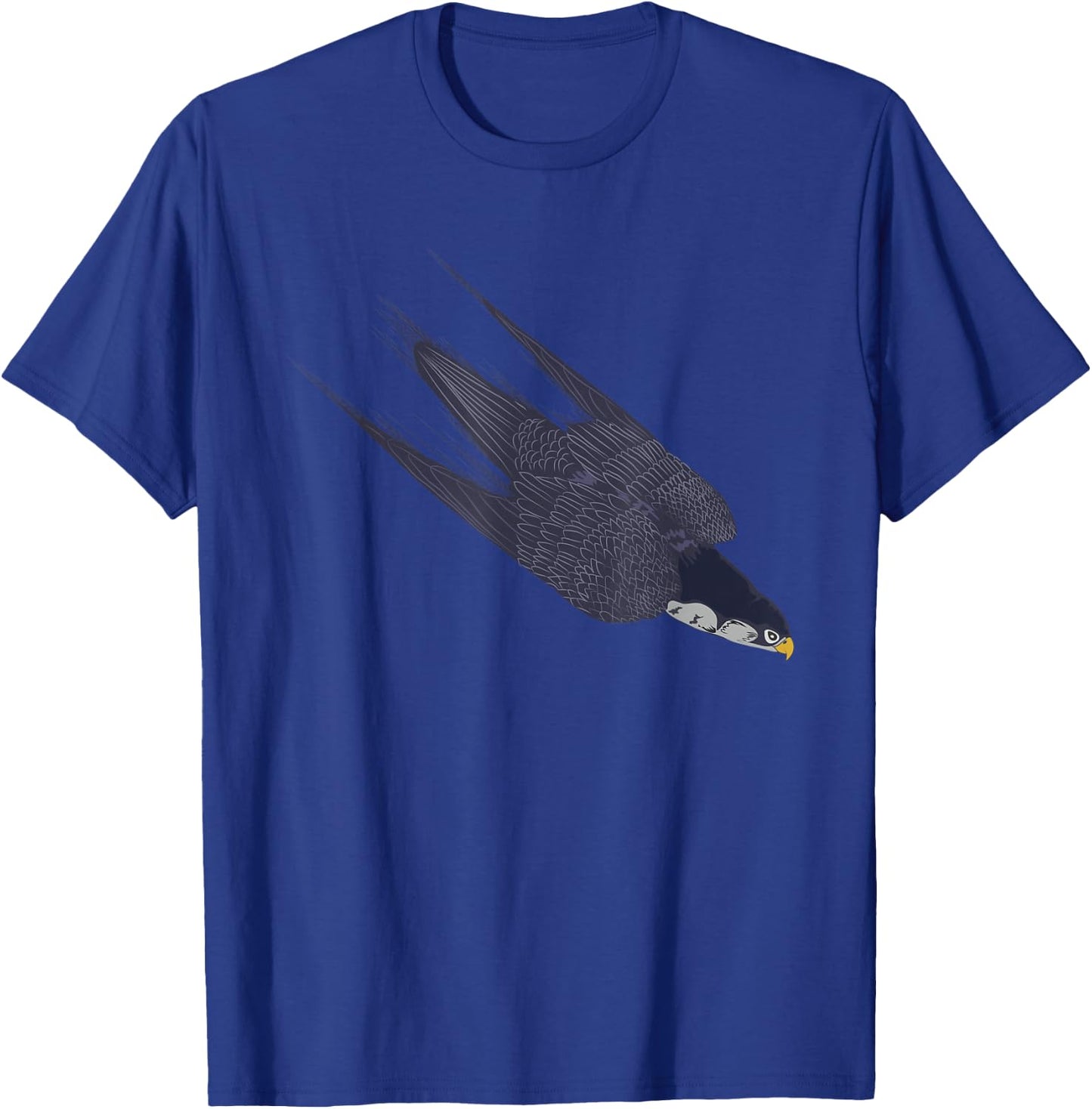 Funny Peregrine Falcon T-Shirt - T-Shirt | Royal
