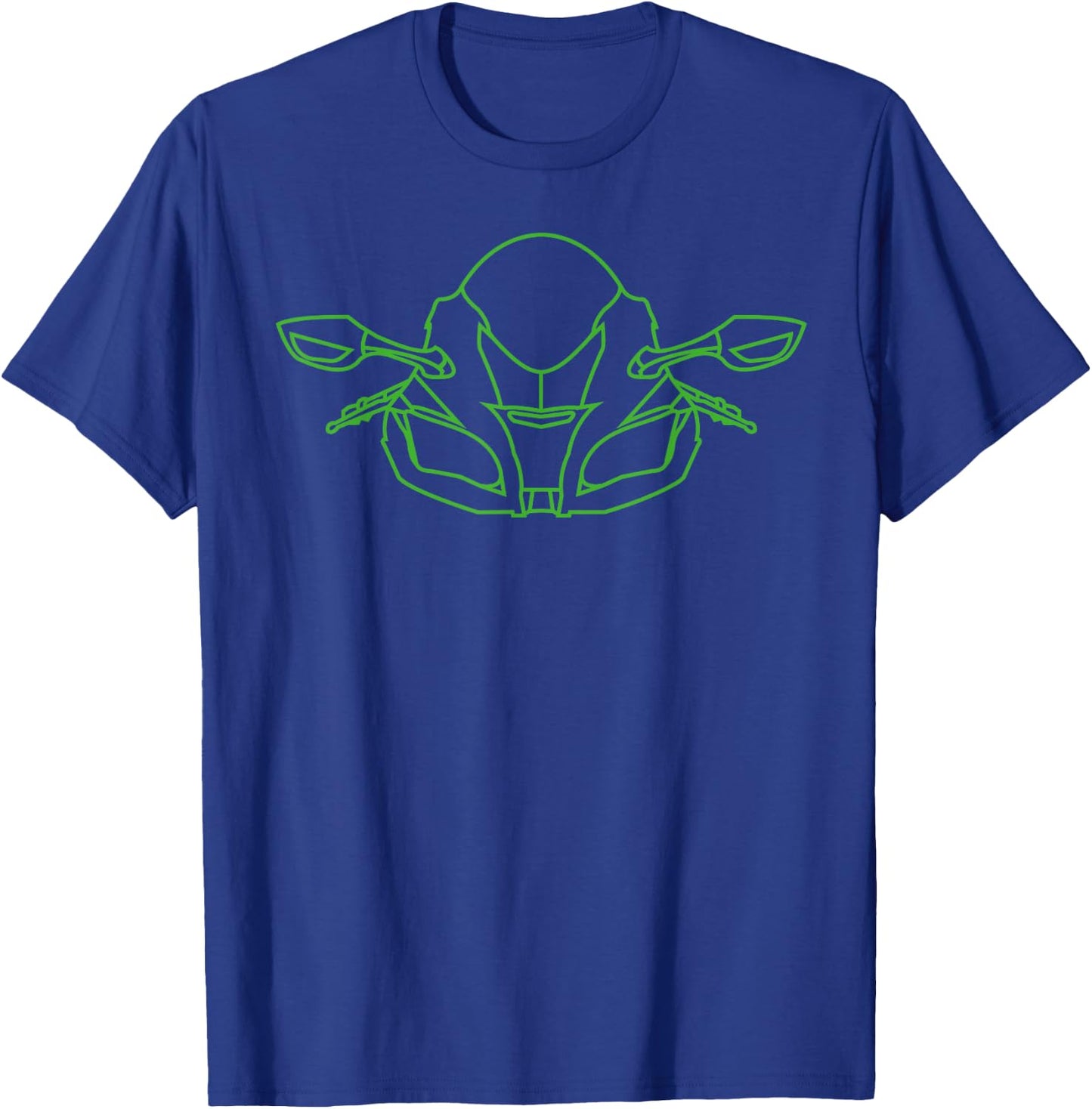 Ninja sport bike motorcycle T-Shirt - T-Shirt | Royal