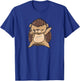 Funny Dabbing Hedgehog shirt kids men T-Shirt - T-Shirt | Royal