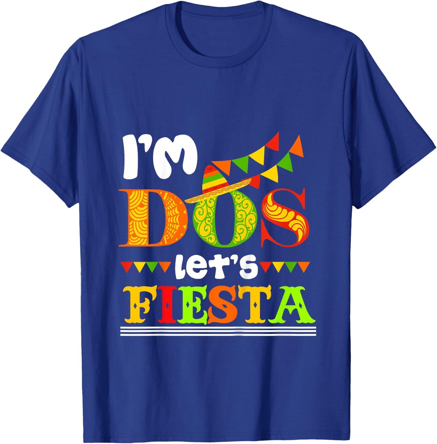 I'm Dos Taco Twosday 2nd Birthday Gift Kids Boy Girl T-Shirt - T-Shirt | Royal