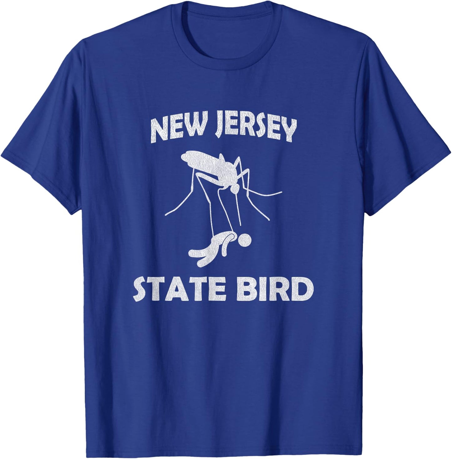 New Jersey Mosquito State Bird Funny Outdoors T-Shirt - T-Shirt | Royal