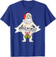 Jingle My Bells Naked Santa Funny Christmas T-Shirt - T-Shirt | Royal