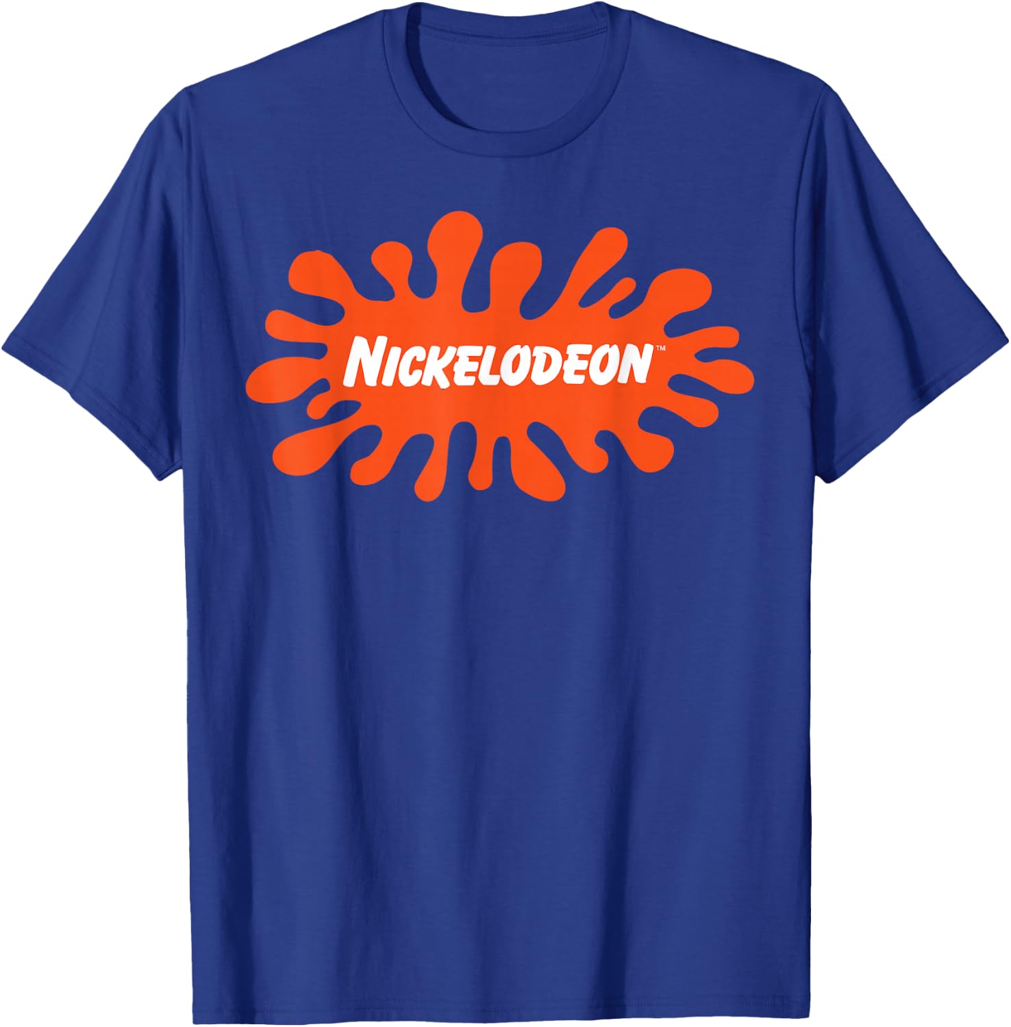 Nickelodeon Splat Logo T-Shirt - T-Shirt | Royal