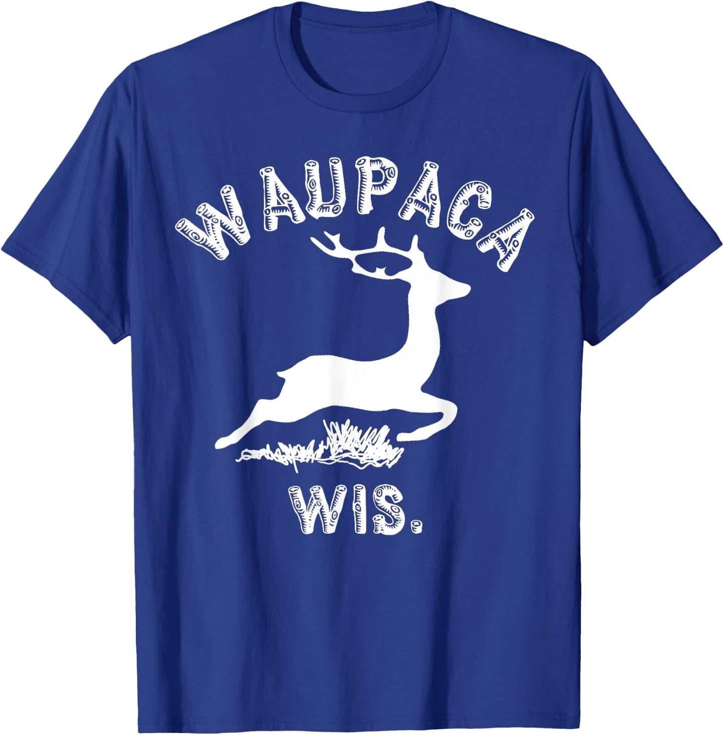 Dustin Nerdy Vintage Waupaca Stranger Fan Gift T-Shirt - T-Shirt | Royal