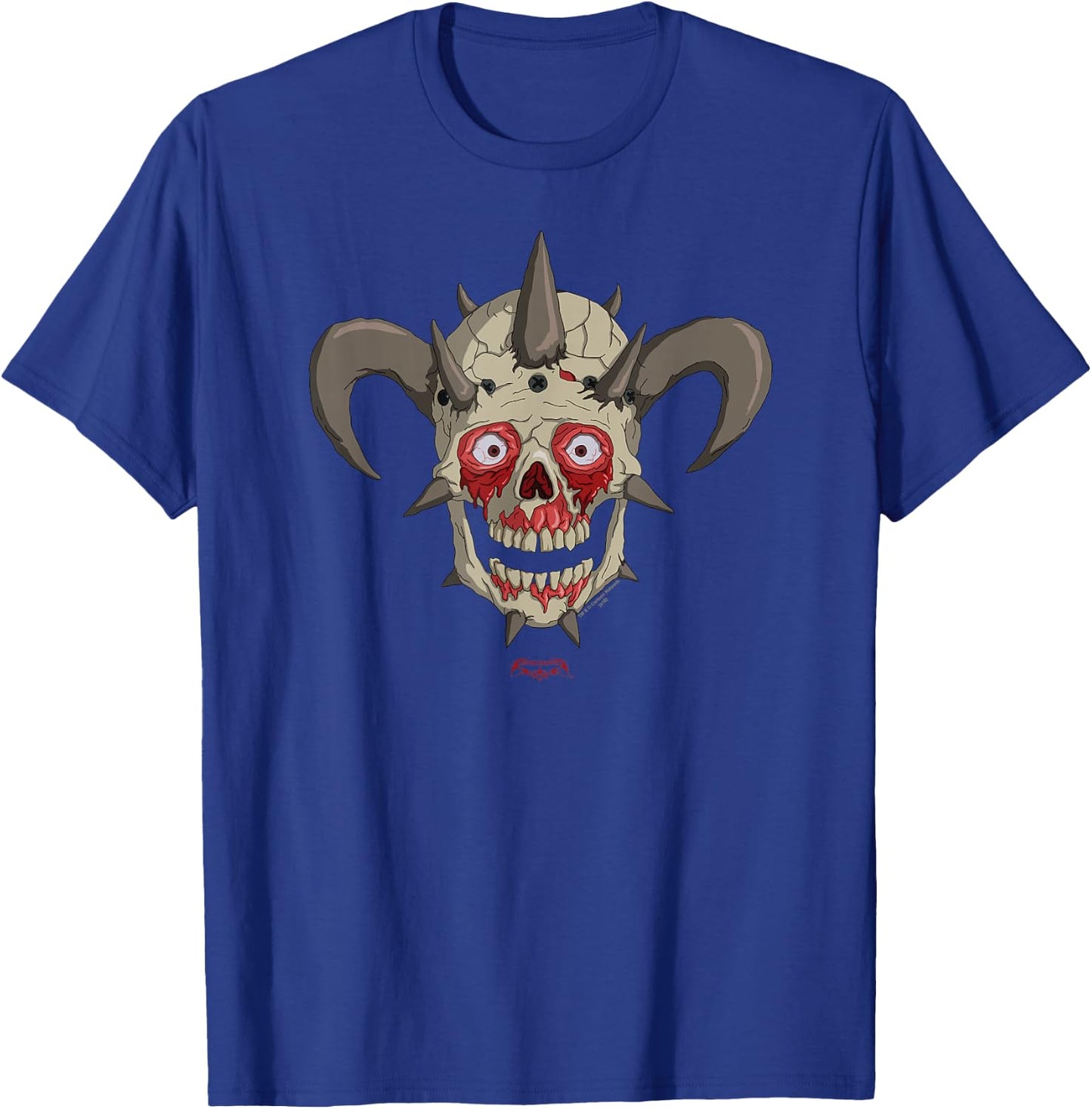 Metalocalypse Facebones T-Shirt - T-Shirt | Royal