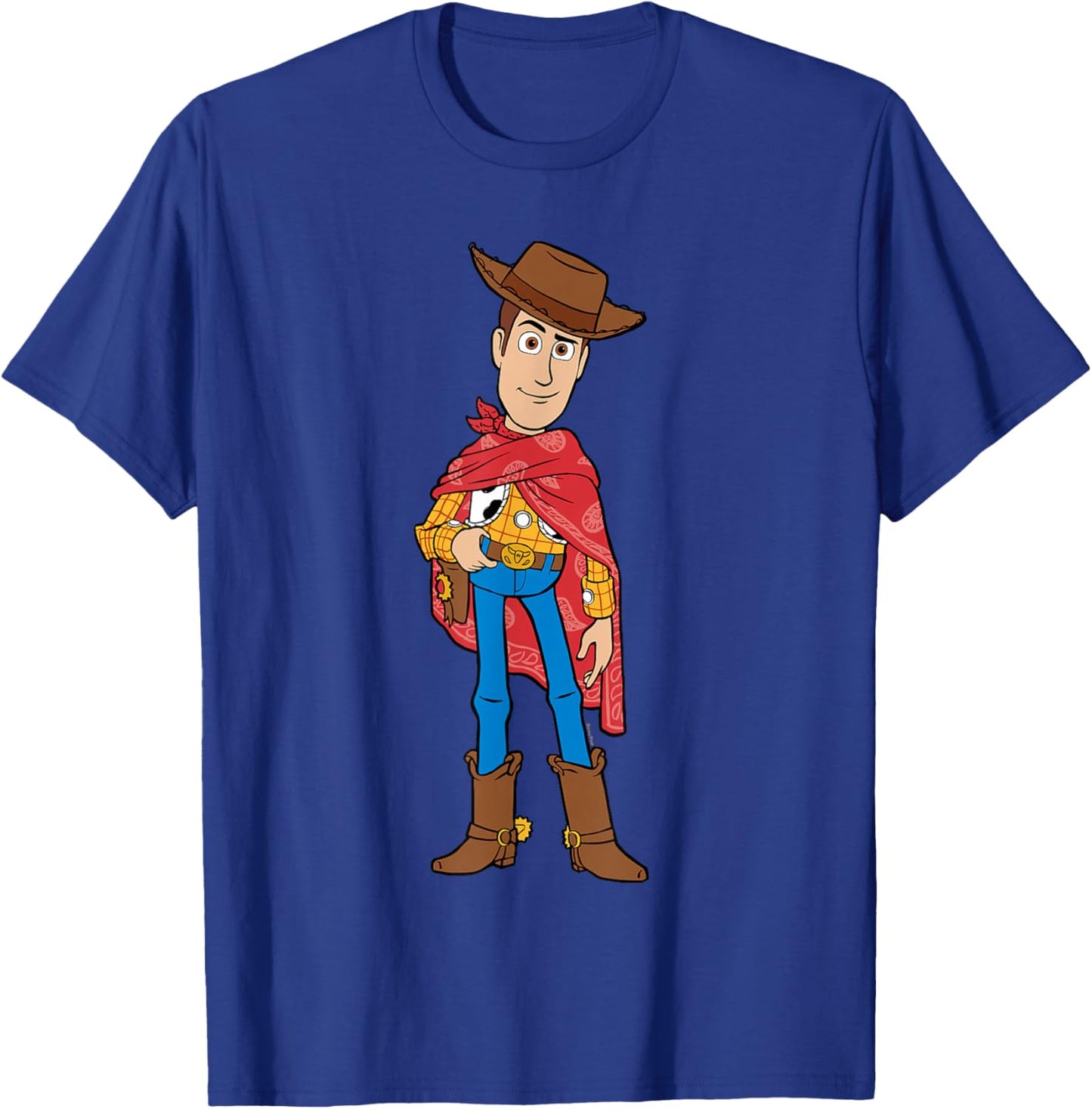 Disney and Pixar's Toy Story 5 Woody with Poncho Big Pose T-Shirt - T-Shirt | Royal