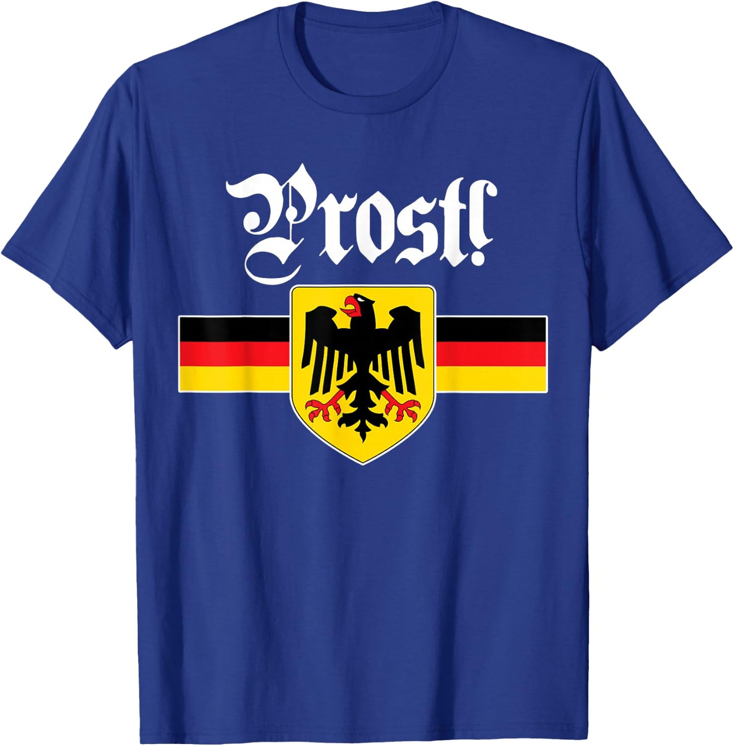 Oktoberfest by &Zoo German Coat of Arms Oktoberfest - Black, , Short Sleeve, Classic Fit, Small T-Shirt - T-Shirt | Royal