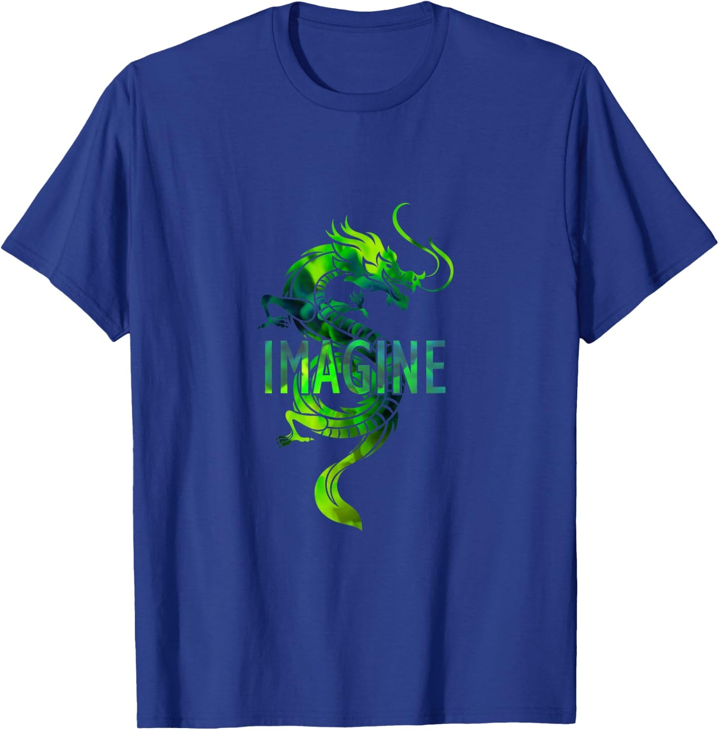 Imagine Fantasy Dragon Tattoo Style T-Shirt - T-Shirt | Royal