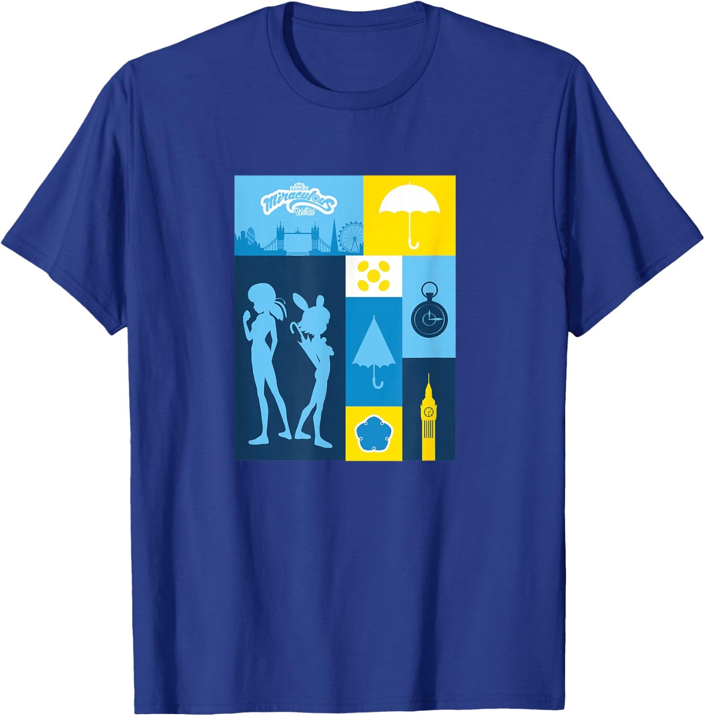 Miraculous Ladybug London Chronobug Time Travel T-Shirt - T-Shirt | Royal