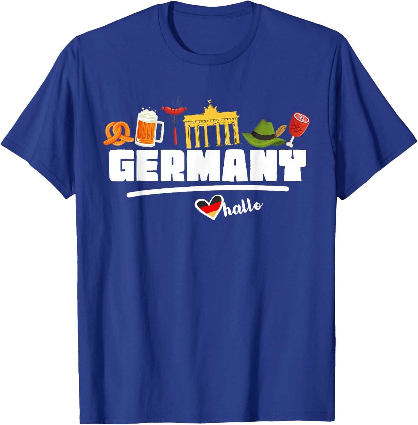 Germany Souvenir Shirt Travel Gifts Europe T-Shirt - T-Shirt | Royal