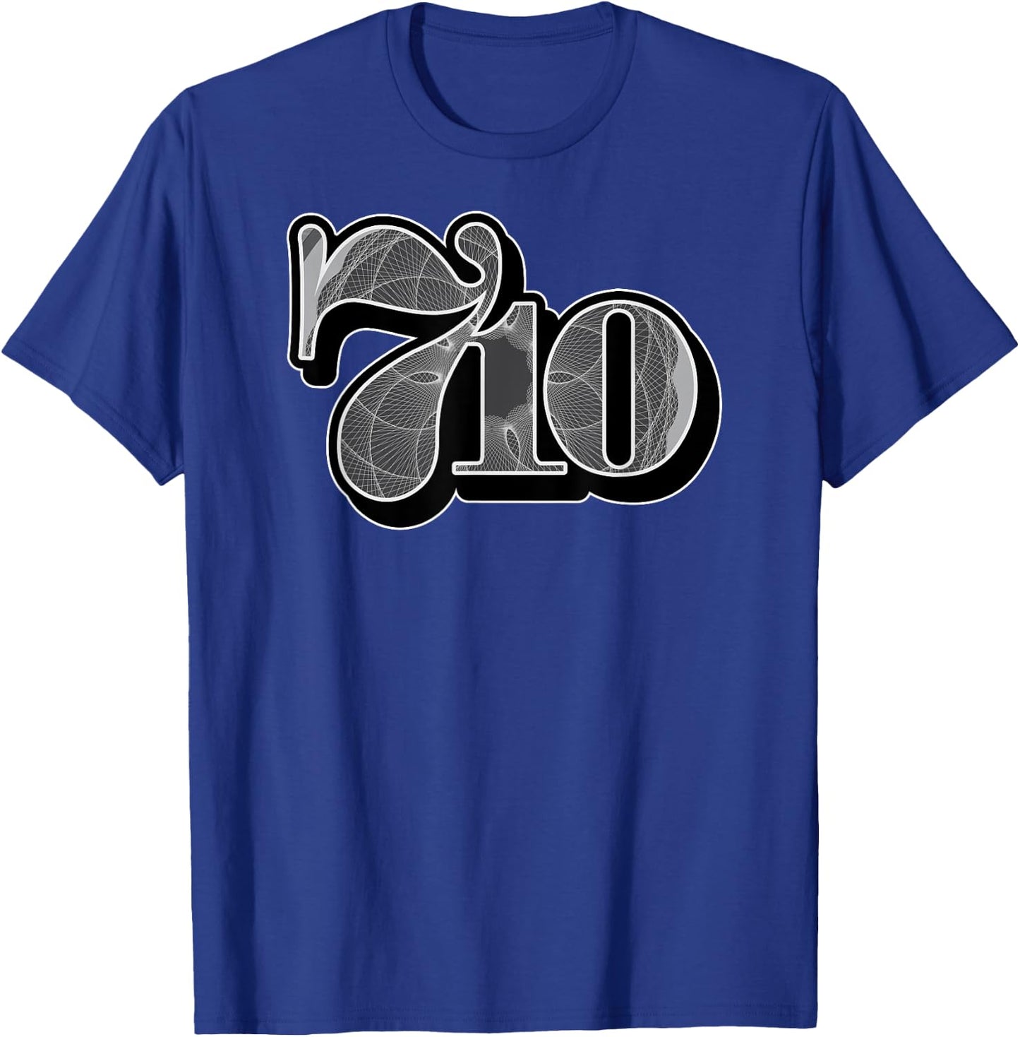 710 Code Crypto Cannabis Oil Dab CBD THC Weed T-Shirt - T-Shirt | Royal
