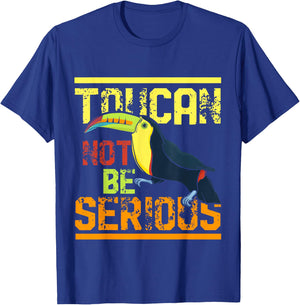 Funny Animal Gift Tropic Birds Toucan T-Shirt - T-Shirt | Royal