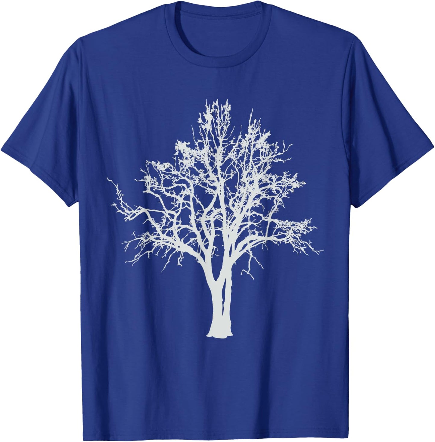 Oak Tree Design For Nature Lovers & Tree Huggers T-Shirt - T-Shirt | Royal