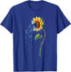 Hashimoto's Disease Awareness Sunflower Shirt T-Shirt - T-Shirt | Royal