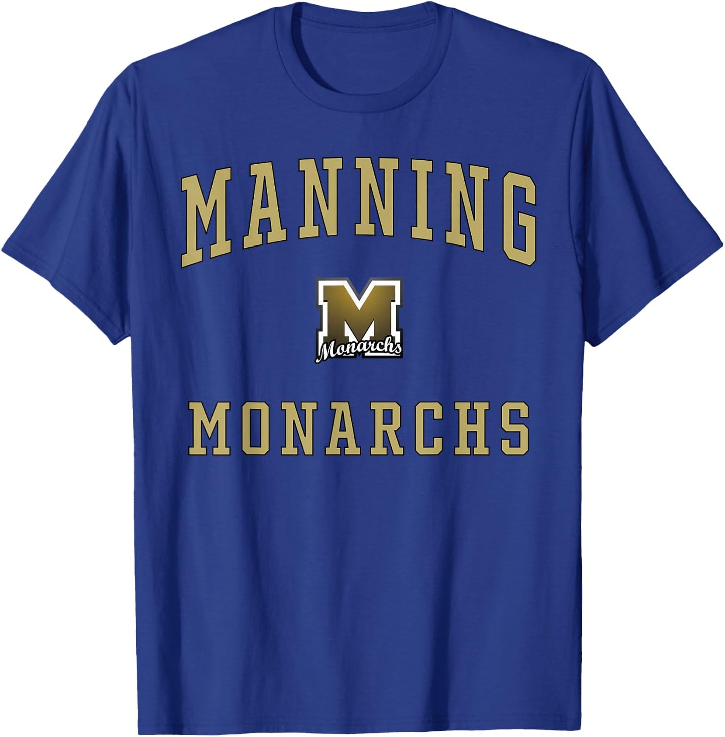 Manning High School Monarchs T-Shirt - T-Shirt | Royal