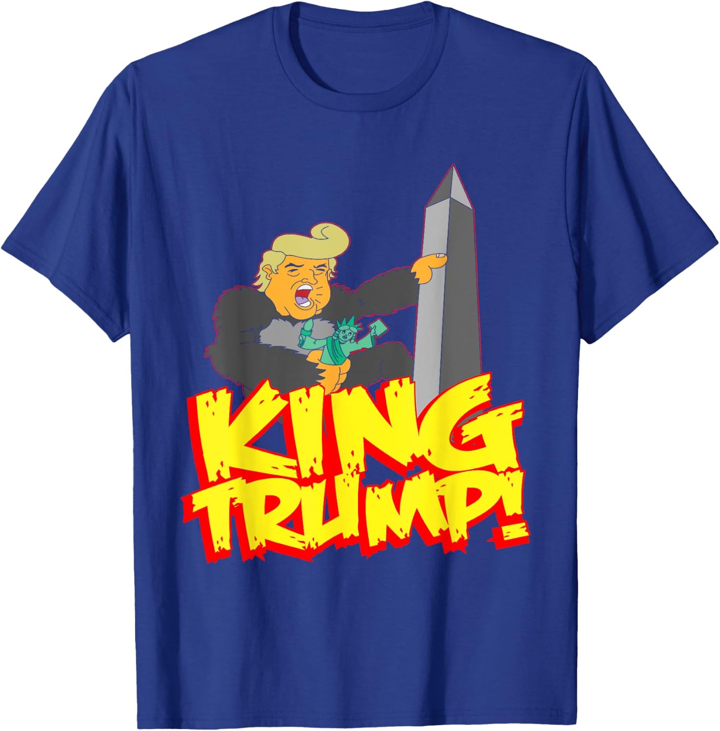 King Trump T-Shirt - T-Shirt | Royal