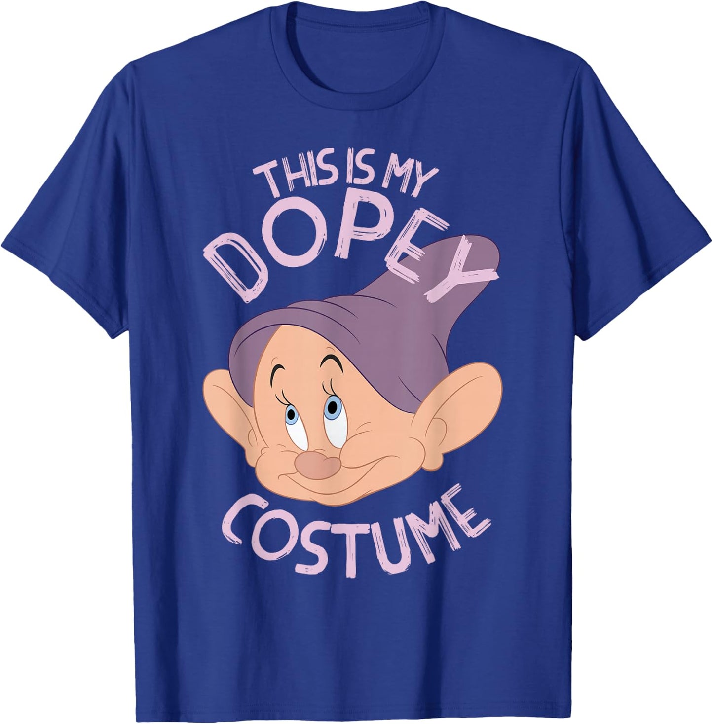 Disney Snow White This is My Dopey Costume Halloween T-Shirt - T-Shirt | Royal