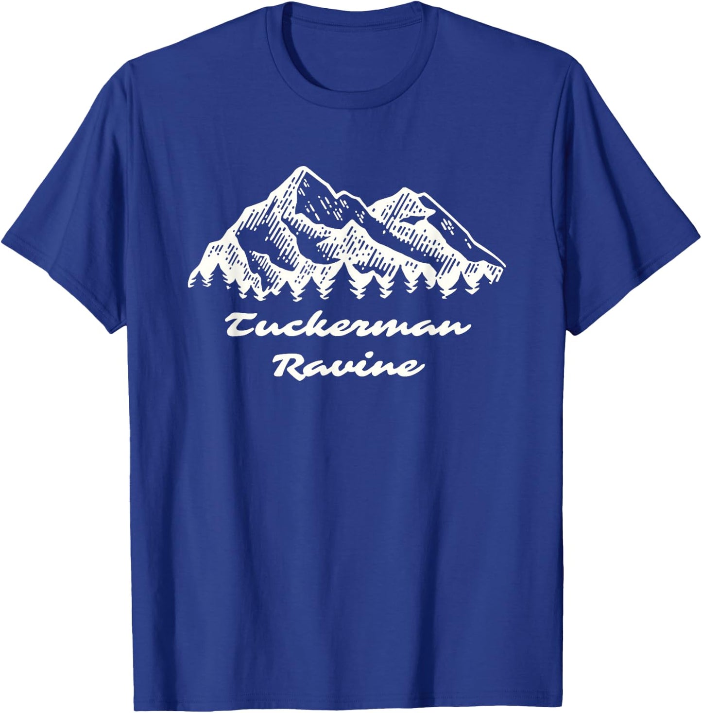 Tuckerman Ravine Ski/Snowboard Vacation T-Shirt - T-Shirt | Royal