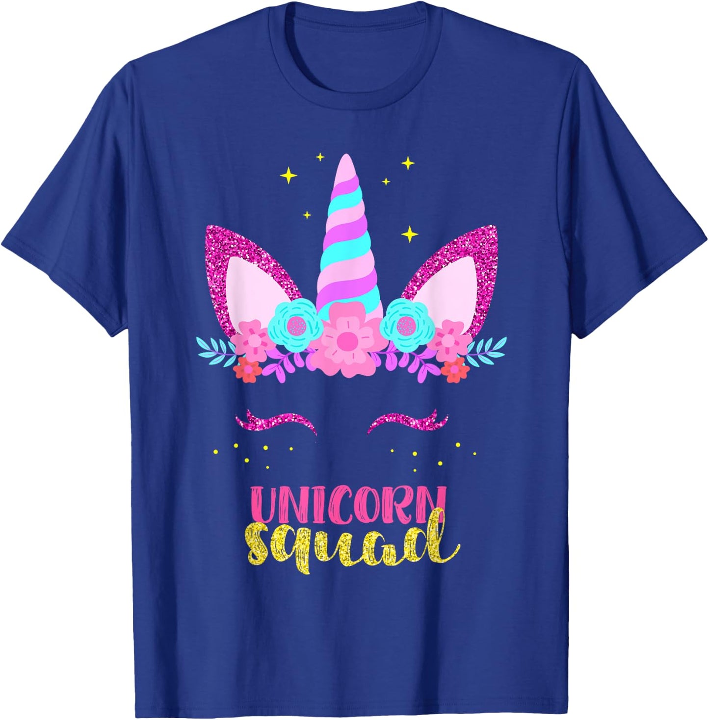Unicorn Squad, Cute Fantasy Family Matching for Parties T-Shirt - T-Shirt | Royal