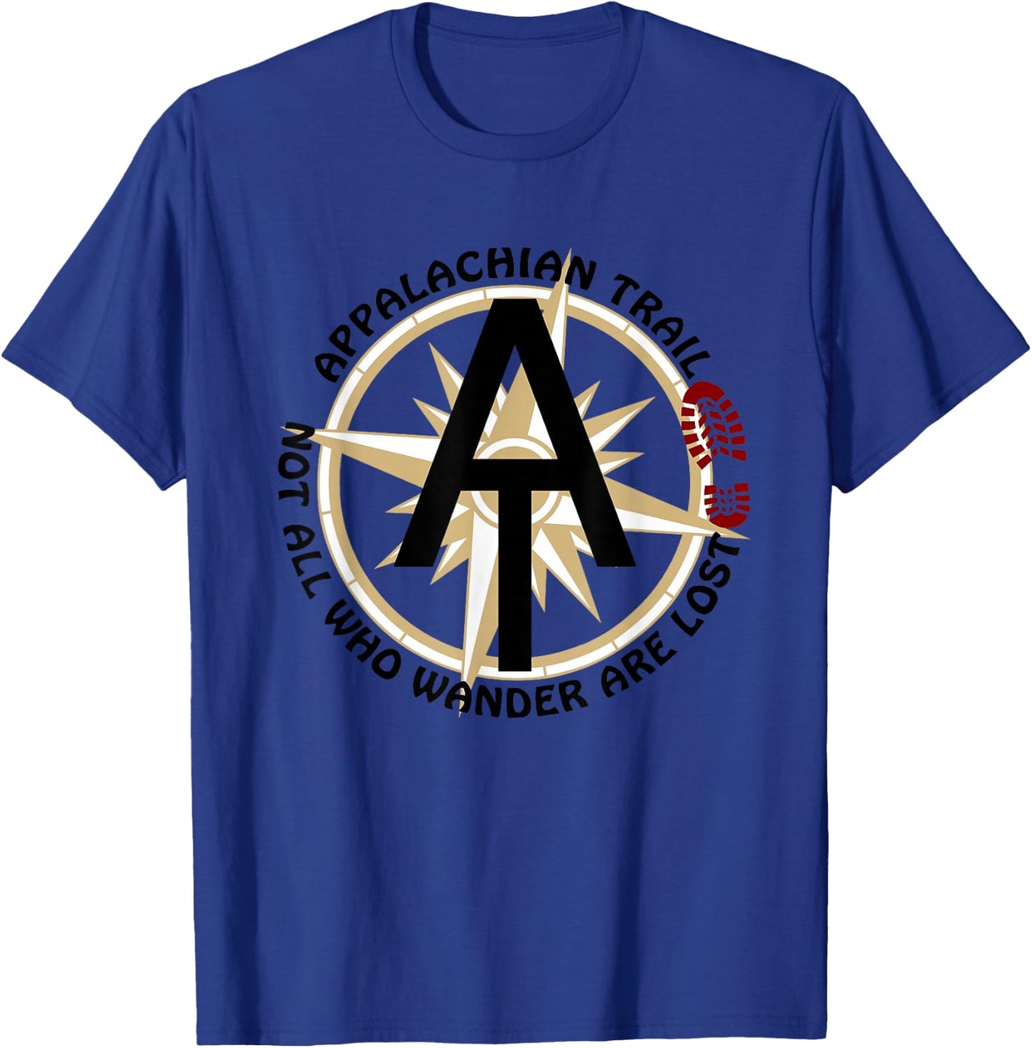 AT Appalachian Trail Logo T-Shirt - T-Shirt | Royal