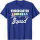 Teacher Team Shirt Kindergarten Kindness Squad Rainbow Gift Women Kids T-Shirt - T-Shirt | Royal