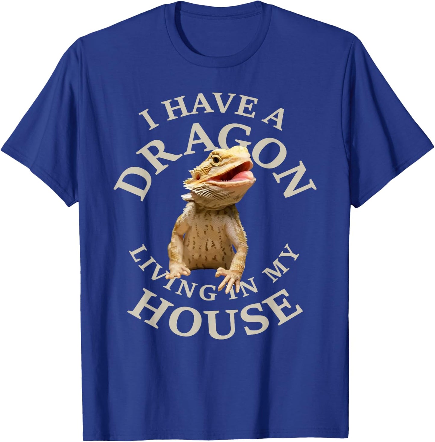 Bearded Dragon Clothes Pogona Barbata Lizard T-Shirt - T-Shirt | Royal