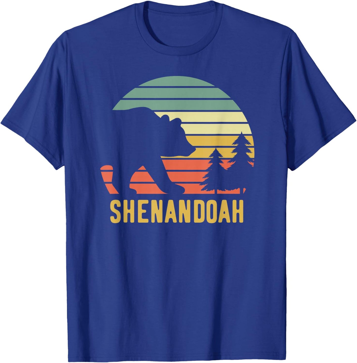 Shenandoah National Park Bear Souvenir T-Shirt - T-Shirt | Royal