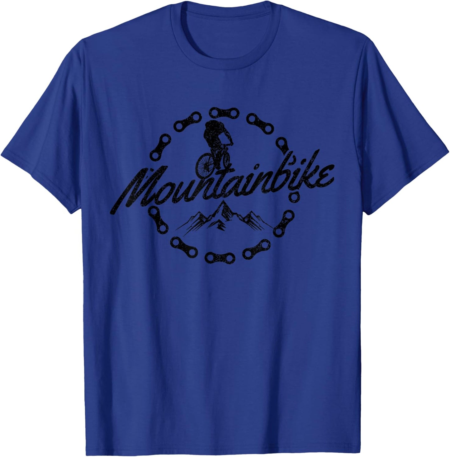 Mountain Bike - MTB Downhill Mountain Biker Gift T-Shirt - T-Shirt | Royal