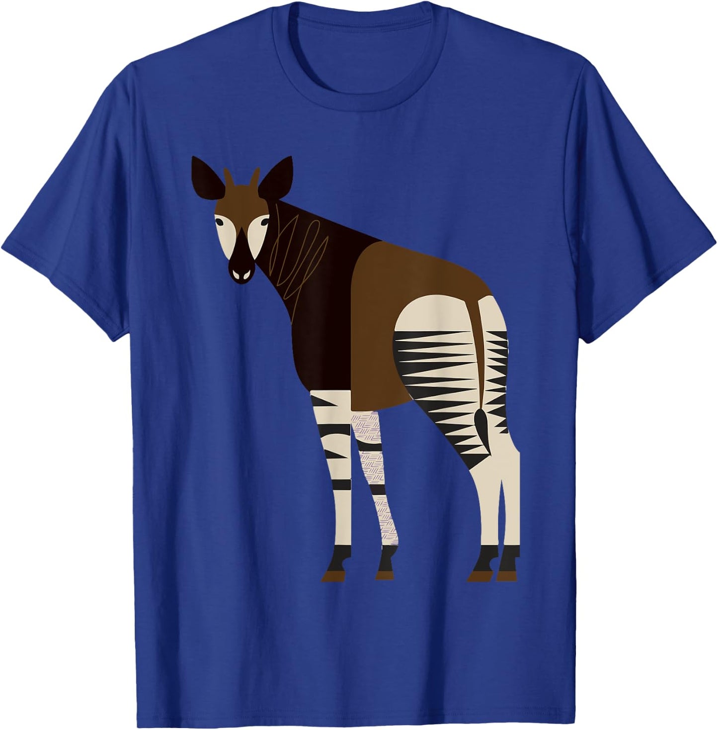 Cute Adorable Okapi T-Shirt - T-Shirt | Royal