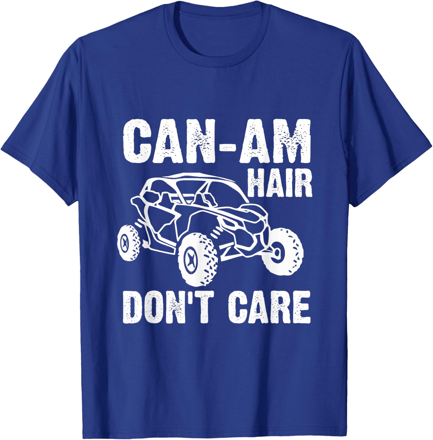 Can-Am Hair Don`t Care Vintage Road Gift Cool T-Shirt - T-Shirt | Royal