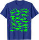 Funny Sheldon Nerdy Dinosaurs All Over Science Geek Gift T-Shirt - T-Shirt | Royal