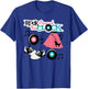 Rock Around the Clock 50's T-Shirt - T-Shirt | Royal