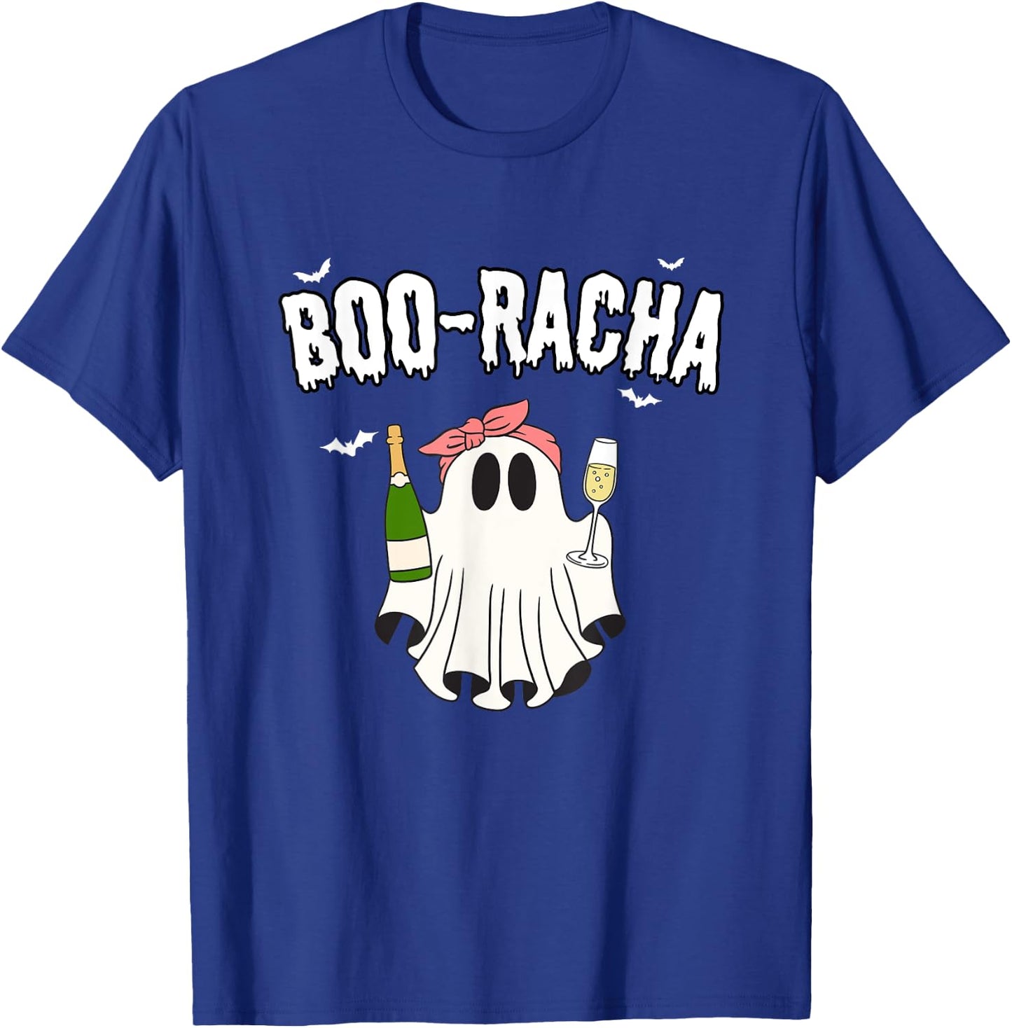 Boo-racha Funny Halloween Ghost - Champagne - Mimosa T-Shirt - T-Shirt | Royal
