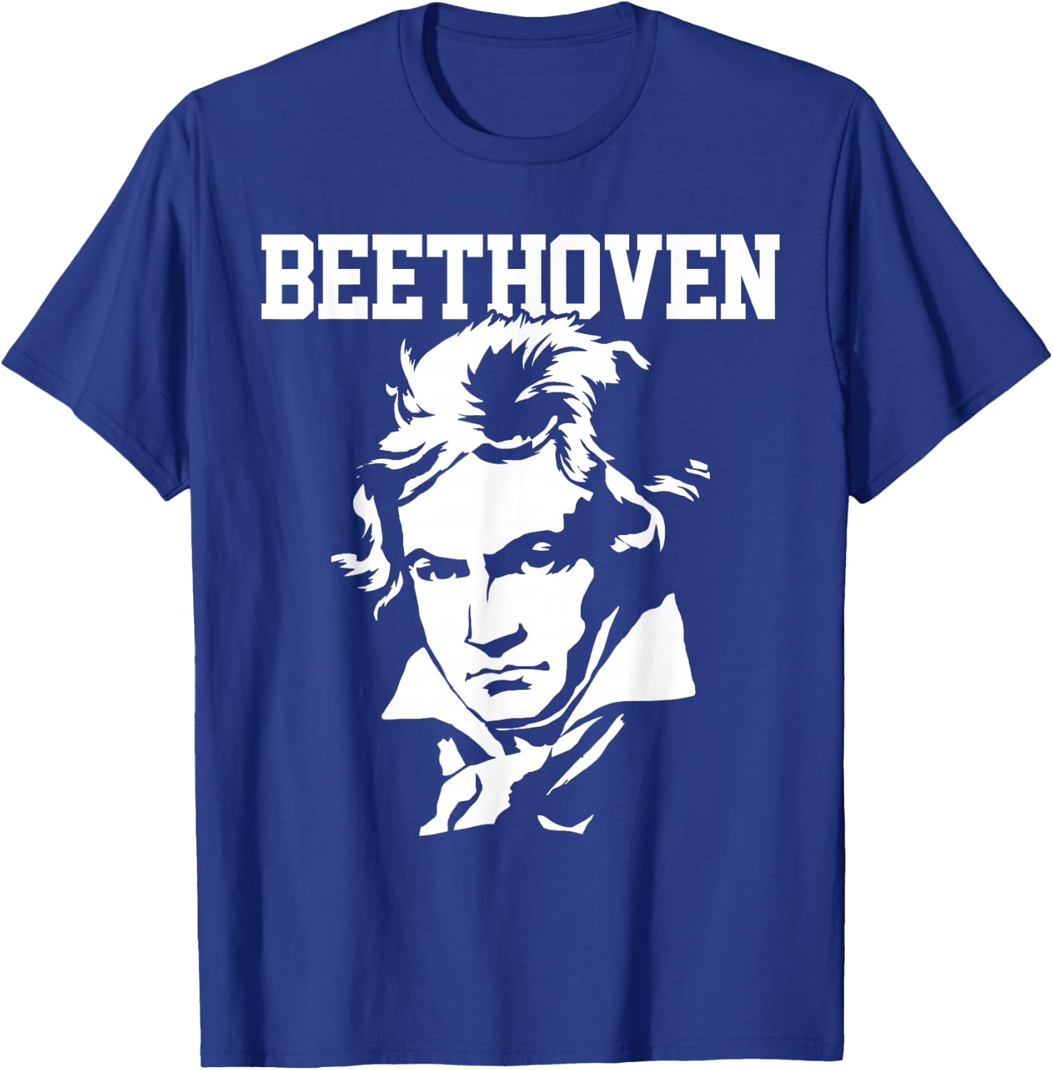 Ludwig Van Beethoven Classical Music Composer T-Shirt - T-Shirt | Royal