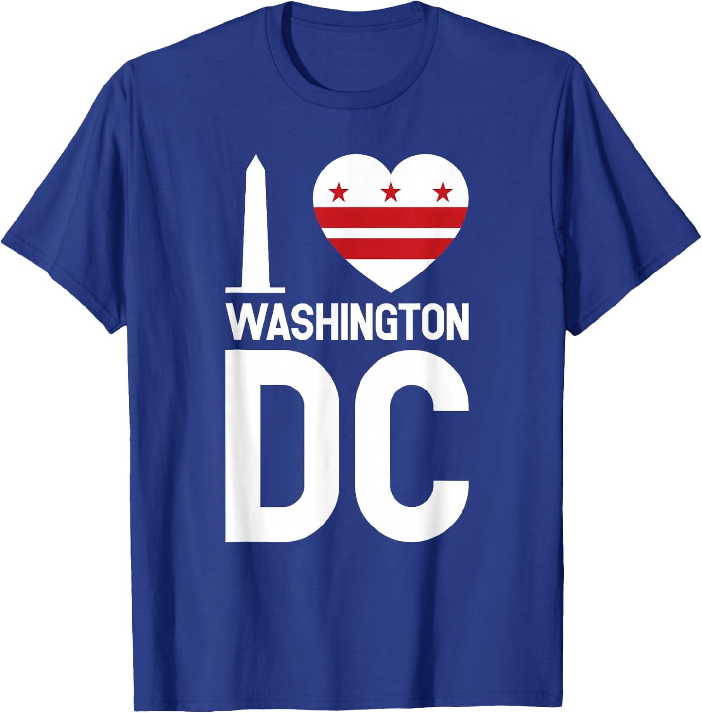 I Love Washington DC T-Shirt - T-Shirt | Royal