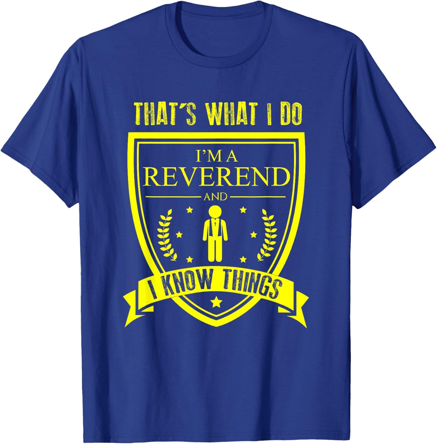 Funny Best Freaking Reverend of All Time T-Shirt - T-Shirt | Royal