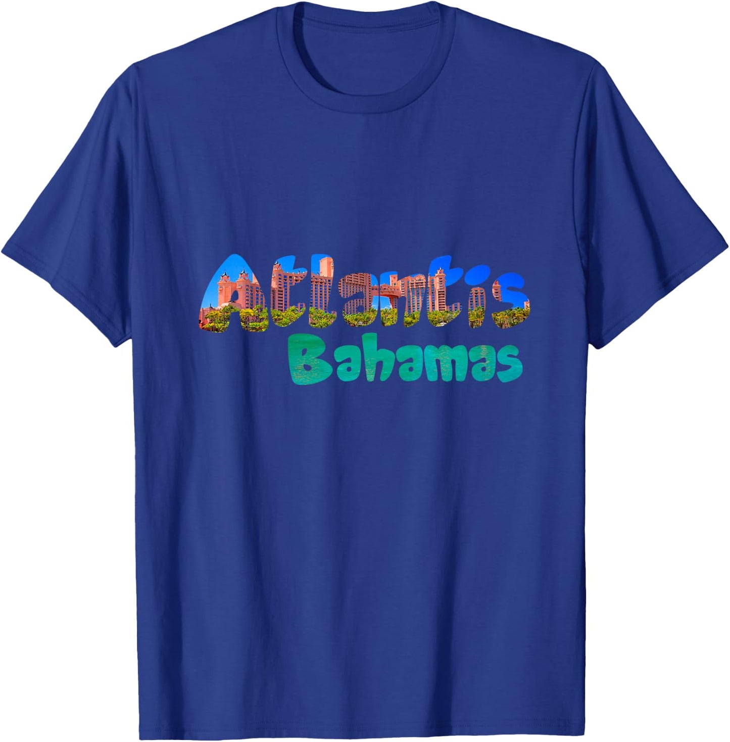 Atlantis Bahamas . Cool Atlantis Bahamas T-Shirt - T-Shirt | Royal