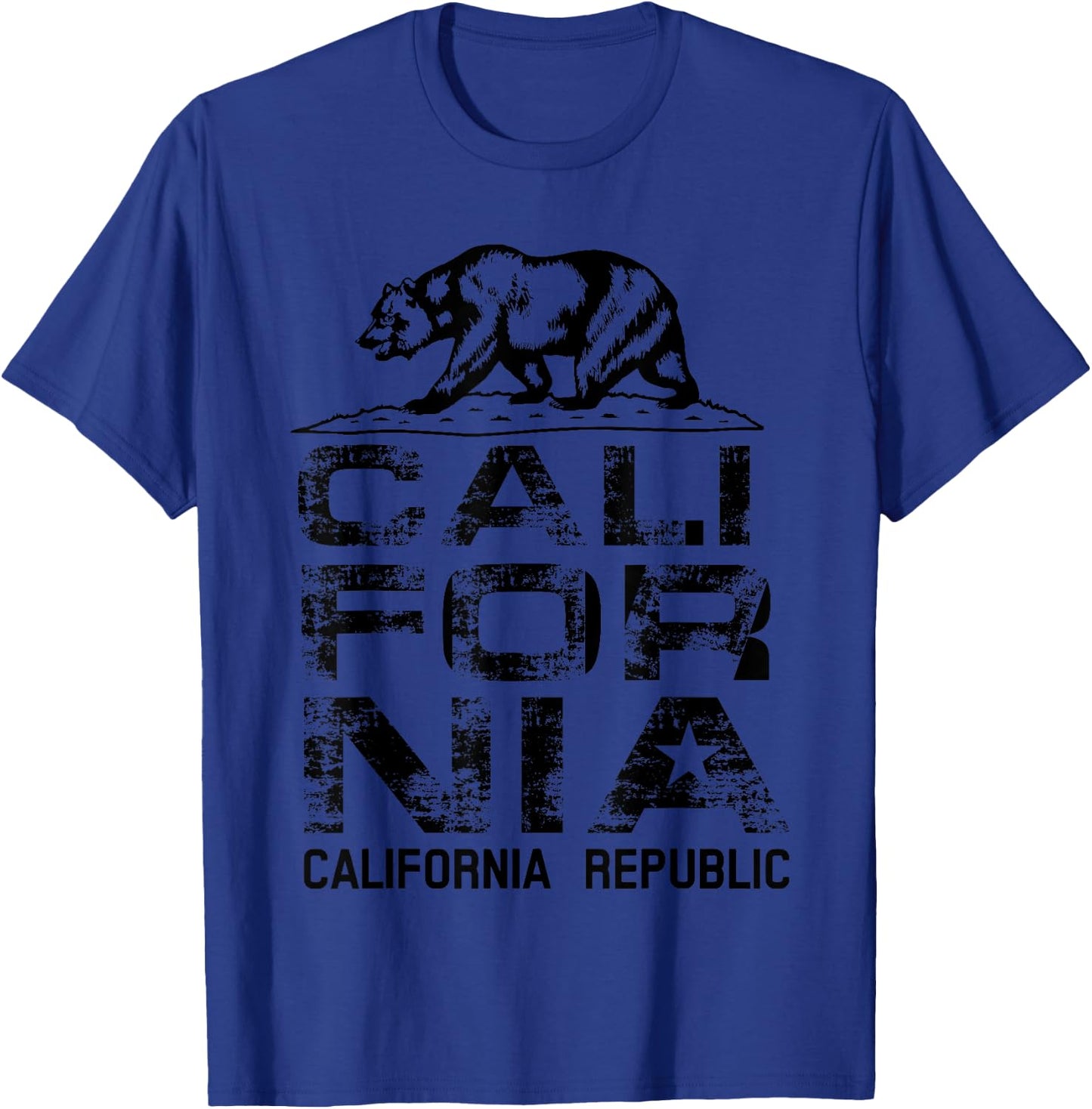 California Republic Shirt | Cute North Cali Lovers Gift T-Shirt - T-Shirt | Royal