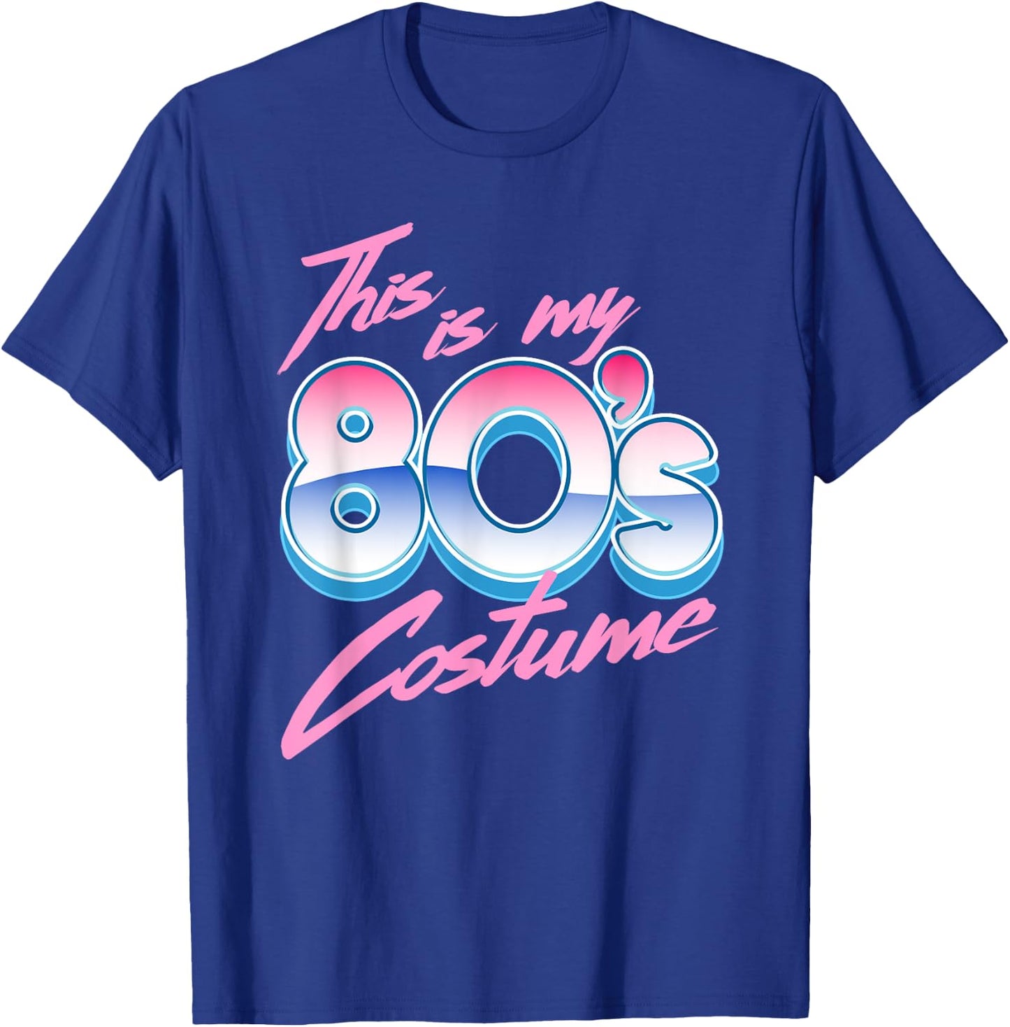 This Is My 80s Costume T-Shirt - T-Shirt | Royal
